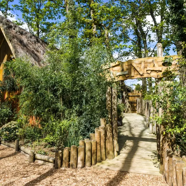 Lodge dierentuin La Fleche S. Le Ludec Groot